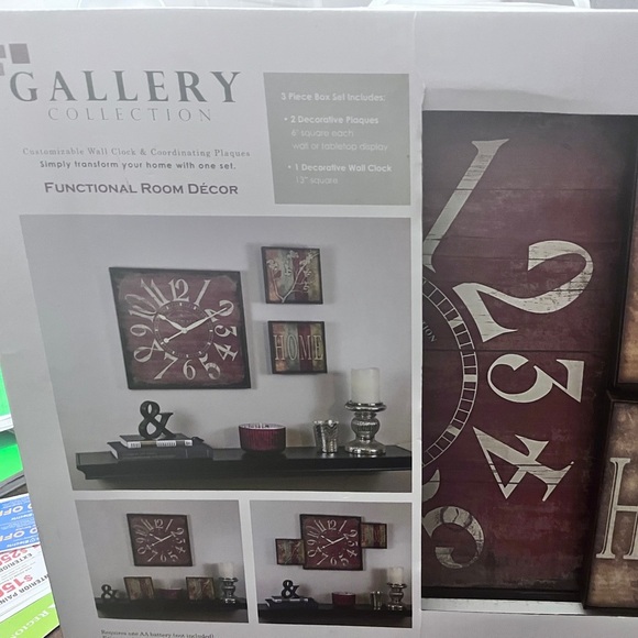 Gallery Collection 3-Piece Wall Decor Set – Rustic & Functional Design - Picture 5 of 15